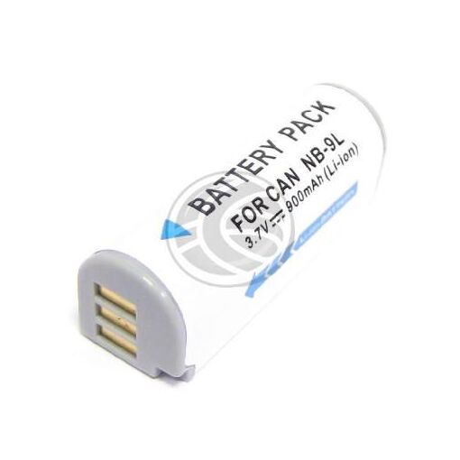 Canon NB-9L Compatible Battery (3.7V, 900mAh) by Cablematic