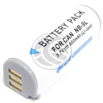 Batería compatible Canon NB-9L (3.7V, 900mAh) de Cablematic
