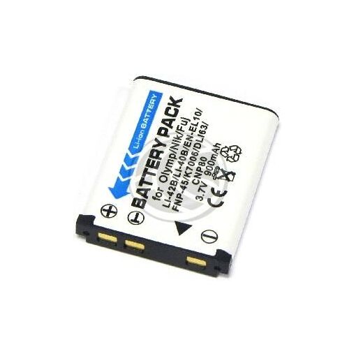 Olympus LI-40B/LI-42B Compatible Battery (900mAh, 3.7V) by Cablematic
