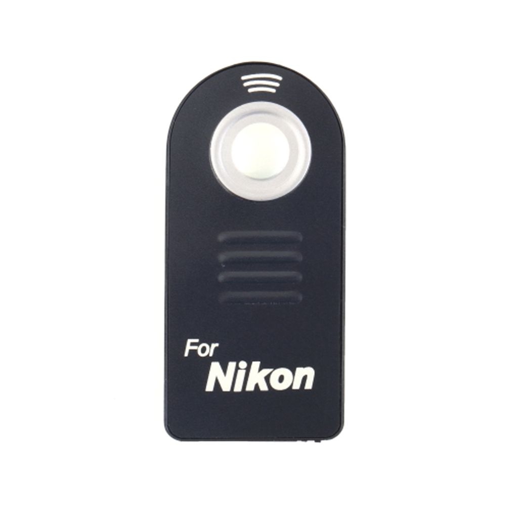 Control remoto inalámbrico IR Buycool para Nikon D5000, D5100, D7000, D3000, D90 y D80 (1 unidad)