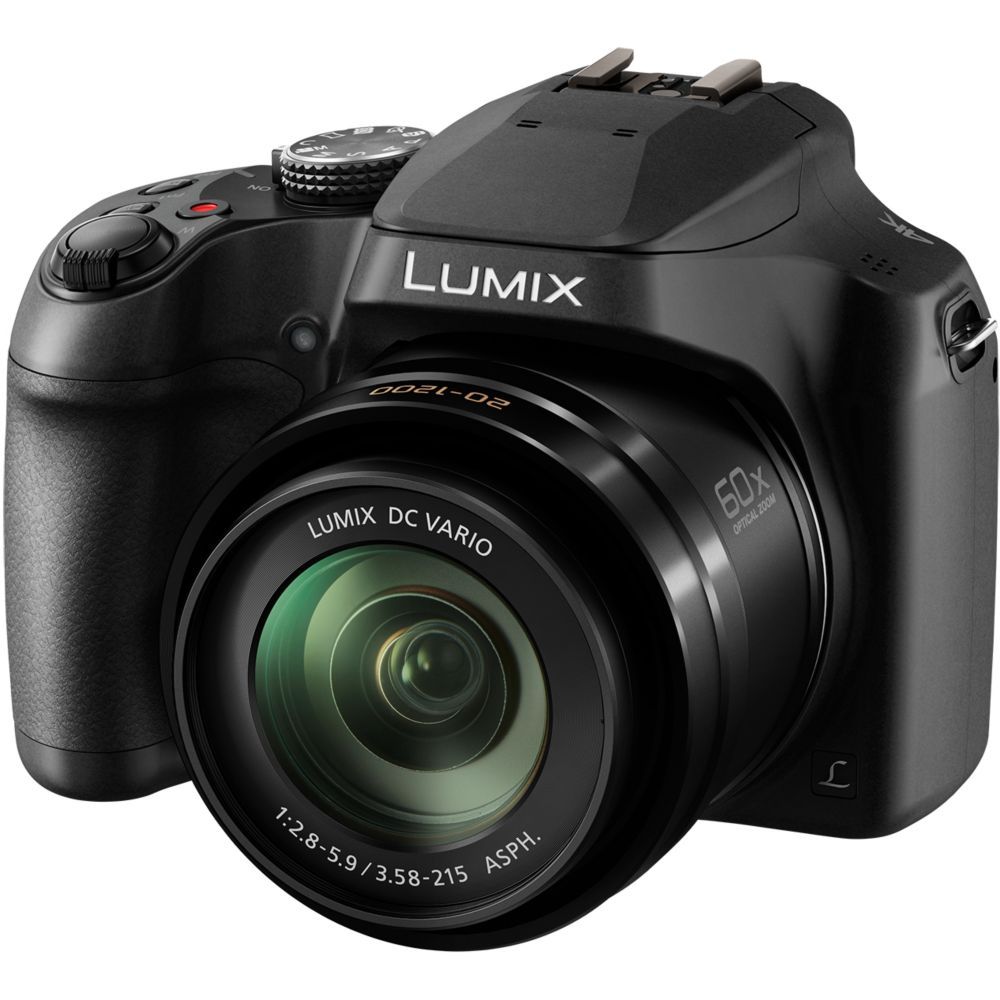 Panasonic Compact Digital Camera - 18.1MP - 4K/30fps - 60x Optical Zoom - Wi-Fi