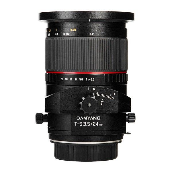 Samyang 24mm F/3.5 TS ED AS UMC Lens (Canon Mount) with 2-Year Warranty