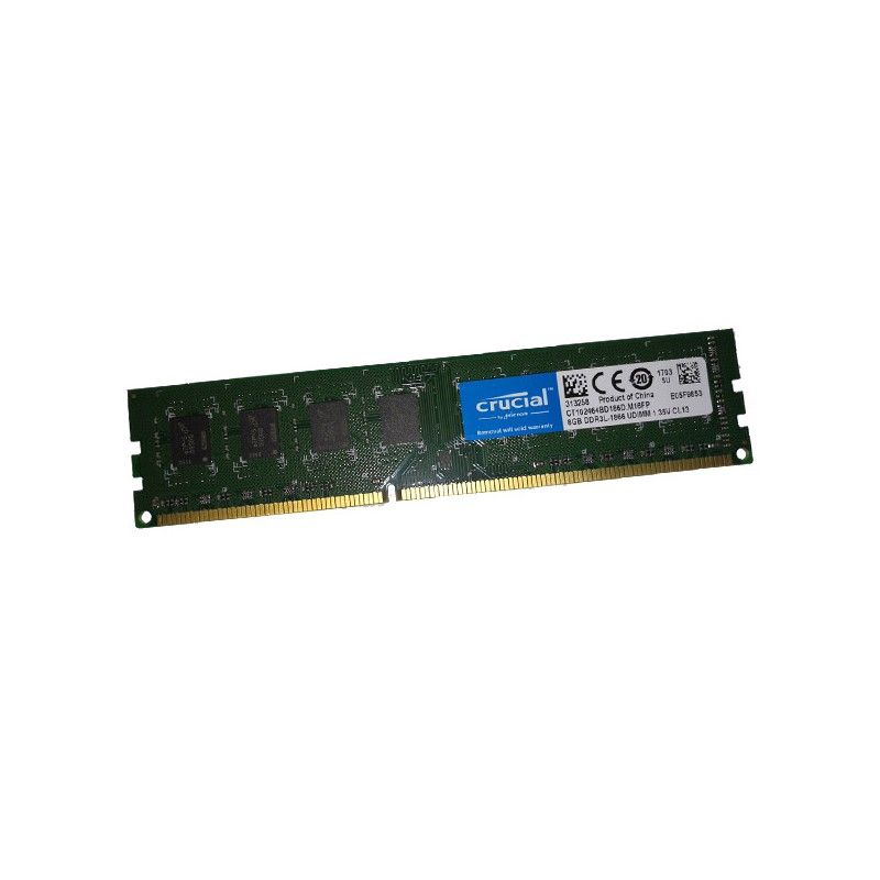Crucial 8GB DDR3 RAM (CT102464BD186B.M16FP) - 1866MHz, CL13