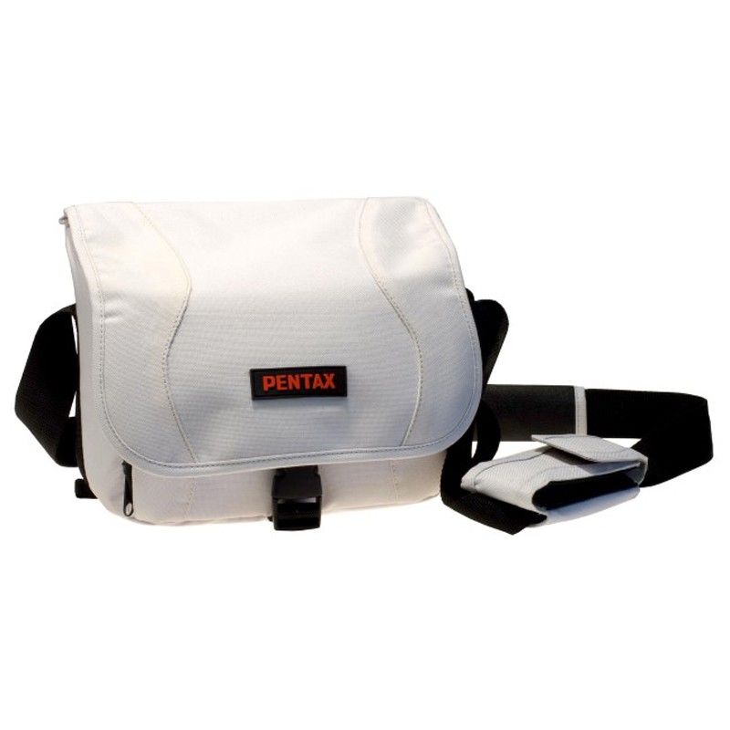 Pentax White Camera Bag