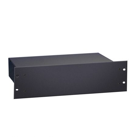 Caja de rack Adam Hall 87409V de 19 pulgadas, 3U, con ranuras de ventilación