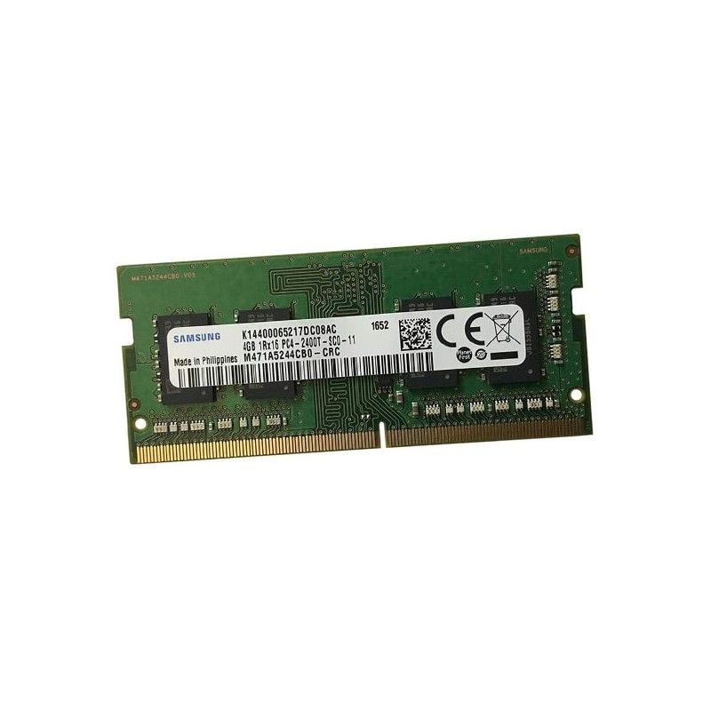 Memoria RAM Samsung 4GB SODIMM DDR4 (M471A5244CB0-CRC)