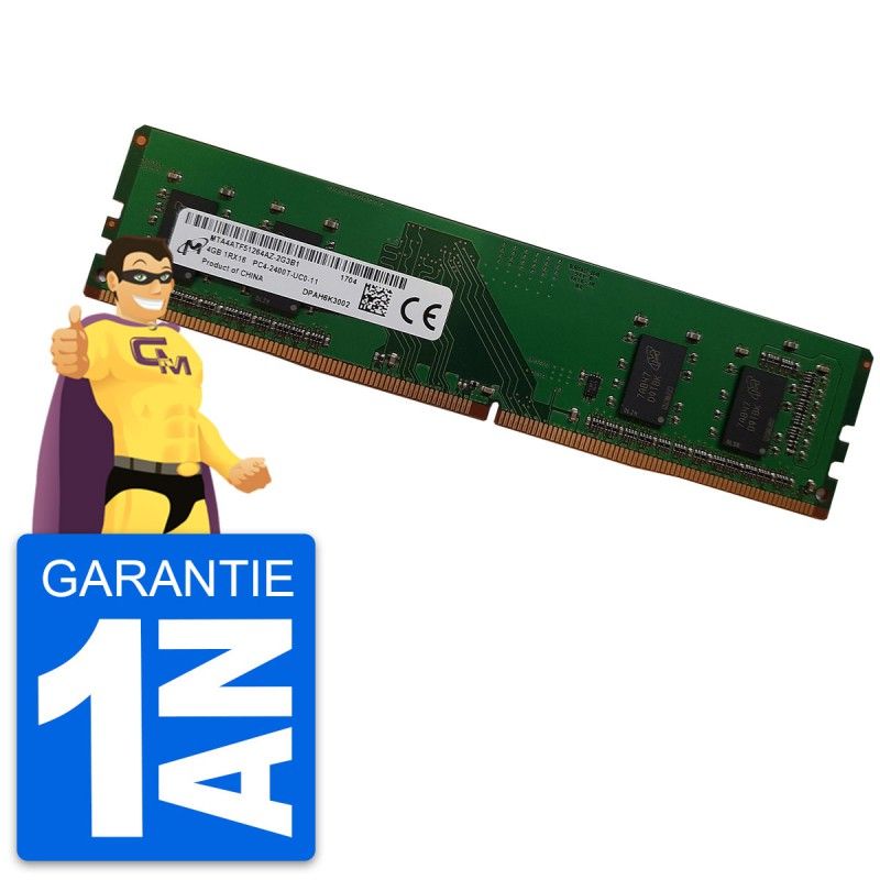 Micron 4GB DDR4 RAM (MTA4ATF51264AZ-2G3B1)