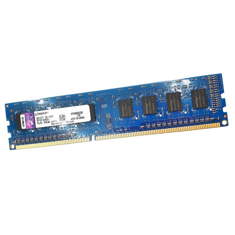 Kingston 2GB DDR3 1600MHz PC3-12800U RAM (KTH9600C/2G)