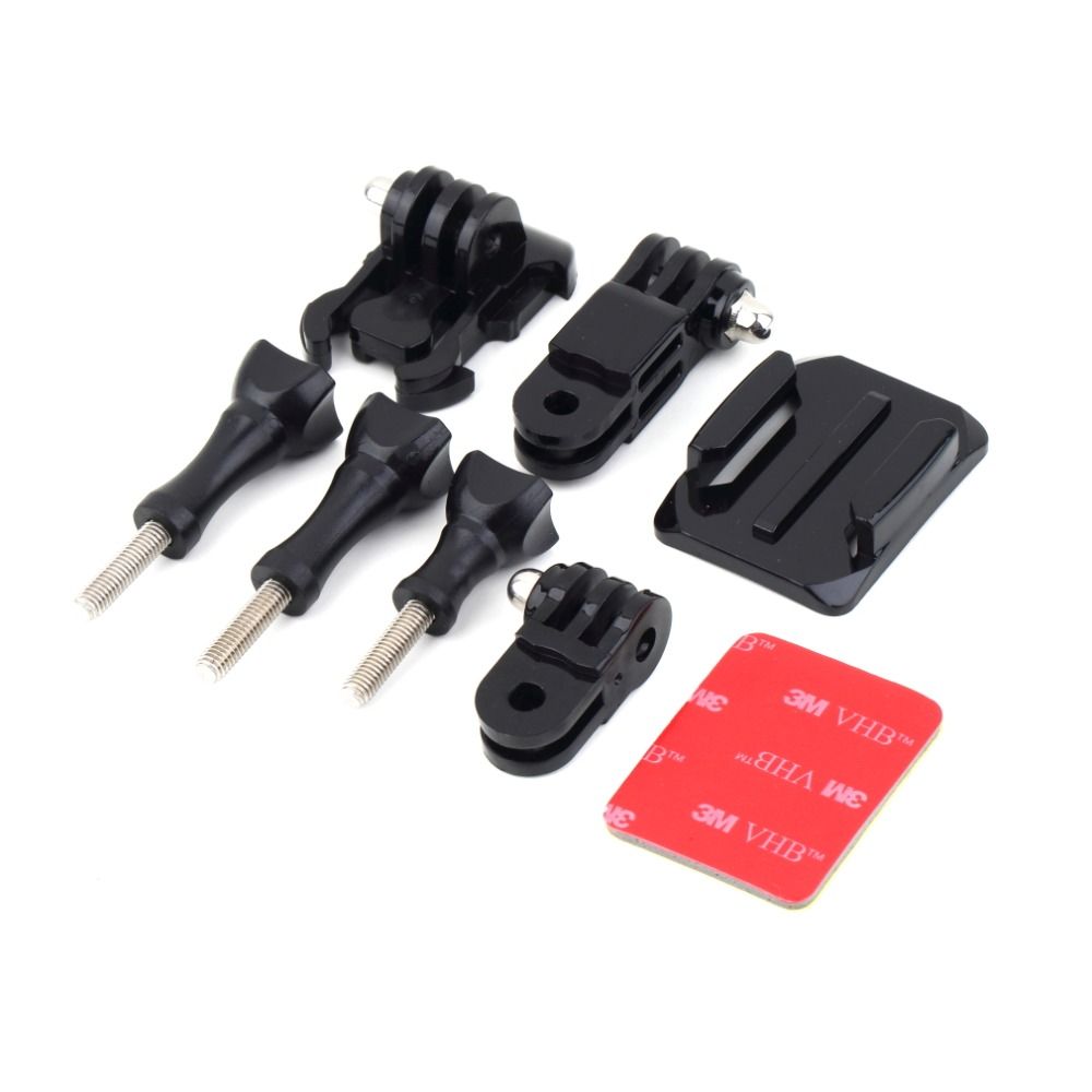 Yoins GoPro Side Mounting Kit with Curved Adhesive Helmet for GoPro HD Hero 1/2/3/3+ Camera - Free Shipping