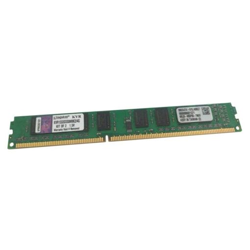 Memoria RAM Kingston 2GB DDR3 1333MHz de perfil bajo (KVR1333D3S8N9K2/2G)
