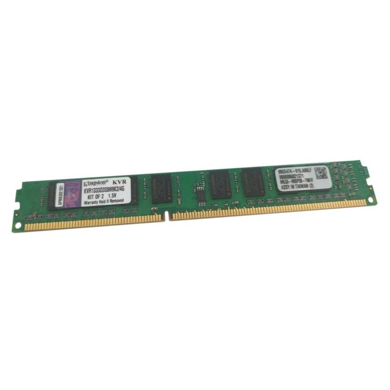 Kingston 2GB DDR3 1333MHz Low Profile RAM (KVR1333D3S8N9K2/2G)