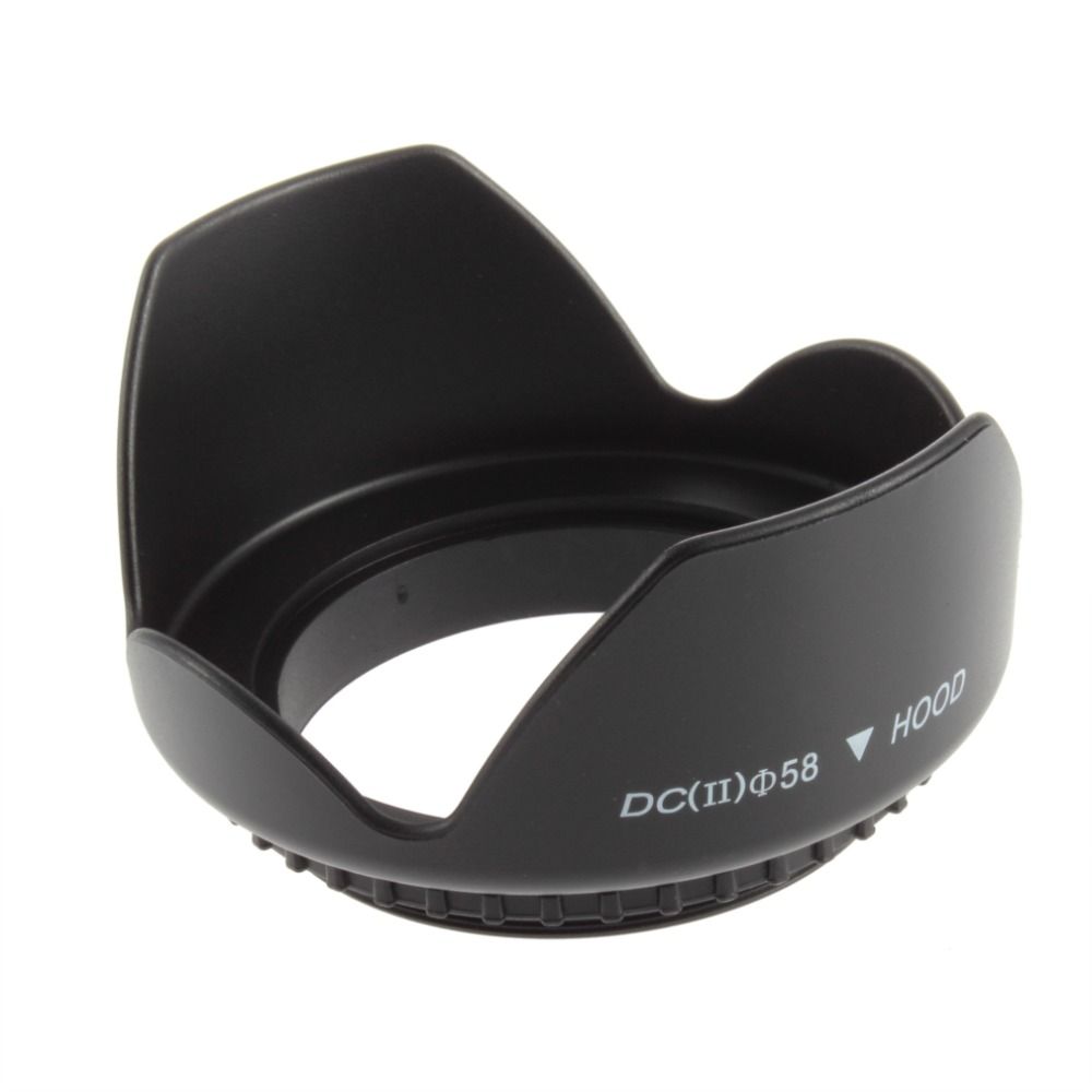Yoins - Lente de flor de 58 mm para Canon DC-SN, negro