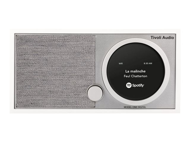 Tivoli Audio Model One Digital Portable DAB Radio - Grey, White