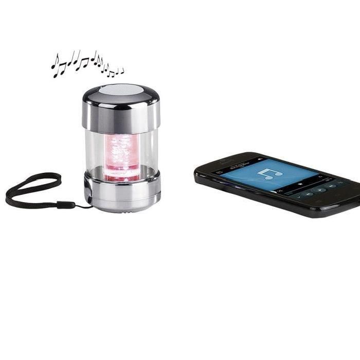 Clip-Sonic TES129BT Bluetooth Speaker with LED Lights