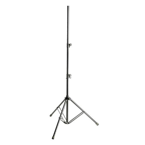 Gravity SP 5522 B - Black - Speaker and Lighting Stand - Robust Tripod - Steel Tubes - Two Extensions