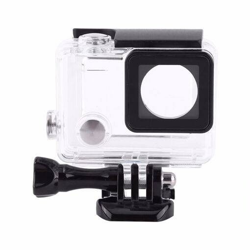 Caja protectora lateral de Yoins con puerta táctil trasera para GoPro Hero 4/3+