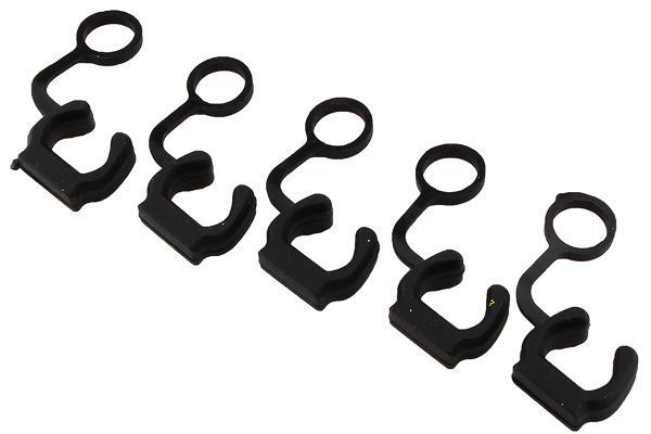 Kit de accesorios Yoins para GoPro Hero 3, Negro, 5 piezas / Juego de tapones de silicona con bloqueo suave