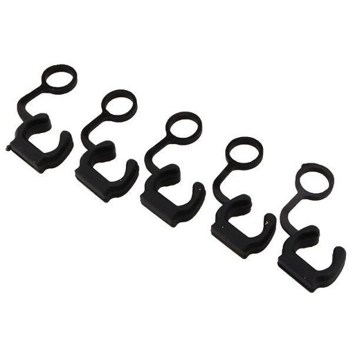 Kit de accesorios Yoins para GoPro Hero 3, Negro, 5 piezas / Juego de tapones de silicona con bloqueo suave