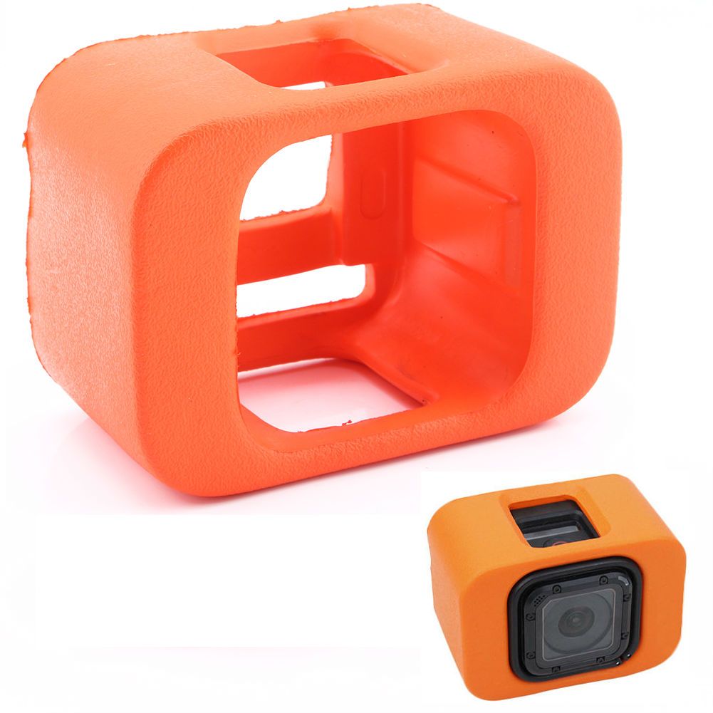Yoins Silicone Case for GoPro 4 with Floaty Backdoor Cover (Orange)