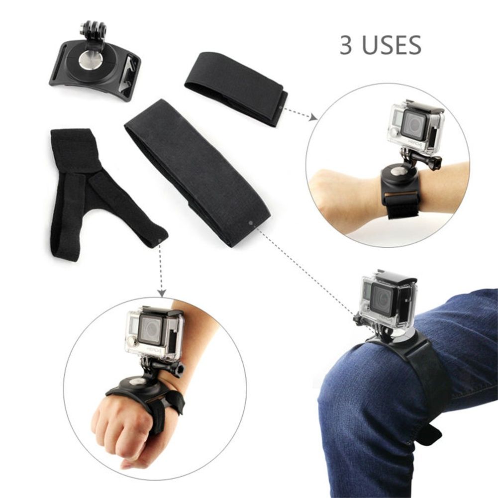 Yoins 3-in-1 Rotating Glove Mount for GoPro Hero 5/4/3+ and SJ Cameras