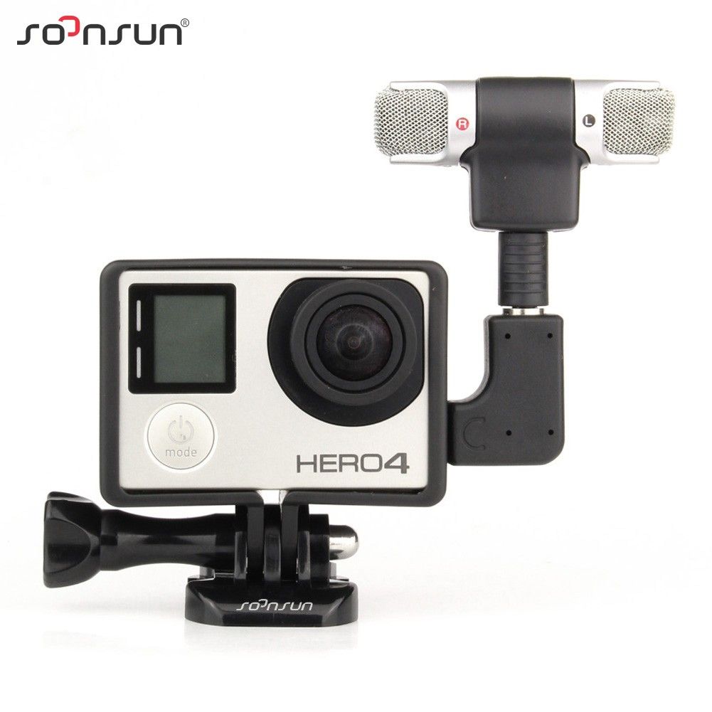 GoPro Professional Stereo Audio Recording Microphone