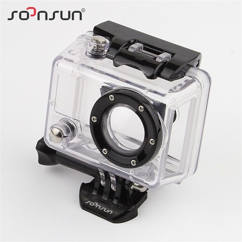 Yoins Go Pro Hero 2 Skeleton Open Case with Glass Lens