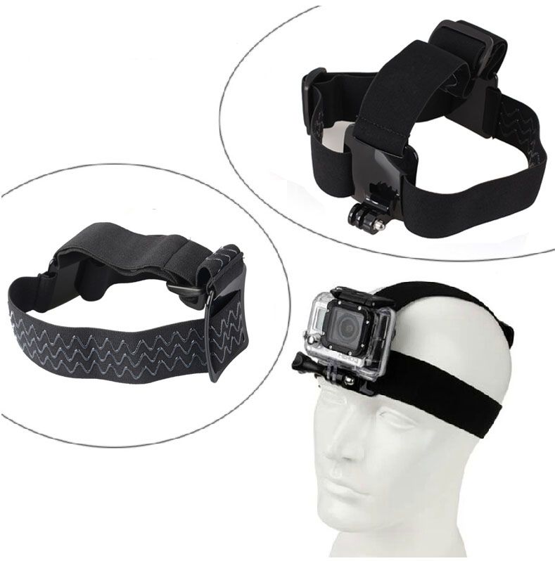 Yoins Head Strap with 3 Anti-Slip Pads and Bridge Adapter Screw for GoPro Hero 3/4/5, SJ4000/5000, Xiaomi Yi