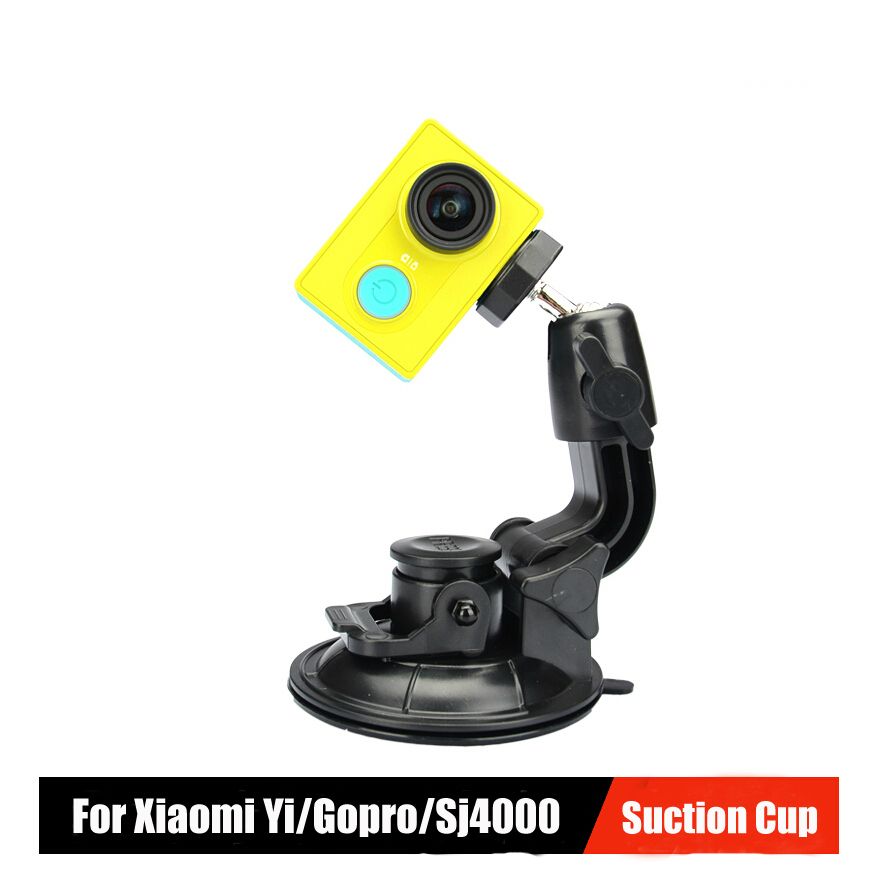 Yoins Xiaomi Yi 9CM Multi-Purpose Suction Cup Car Mount Adapter with Screw for GoPro Hero 4/3+ 3 SJ4000