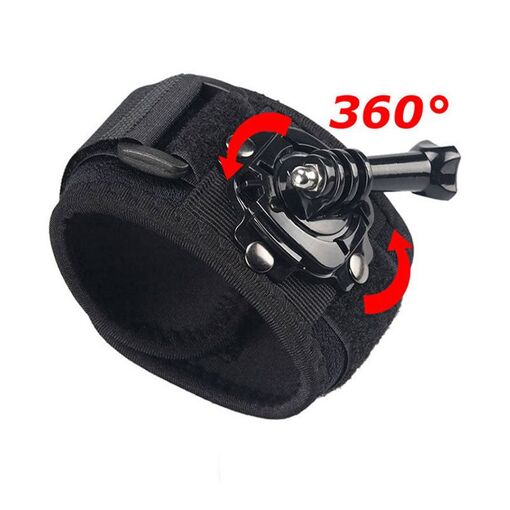 Bracelet et sangle à 360 degrés Yoins pour GoPro Hero 4/3, SJ4000/SJ5000, caméra Xiaomi Yi
