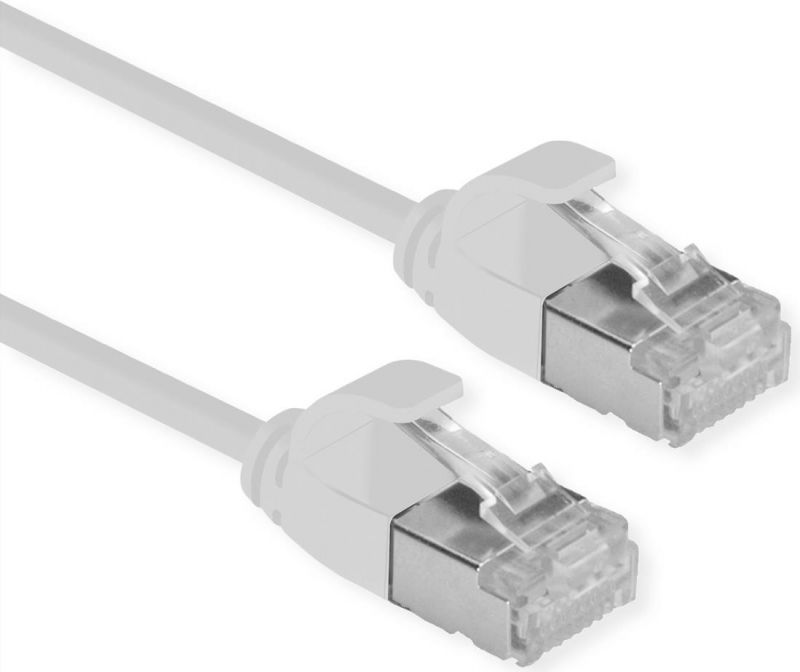Roline Cat6a Network Cable, 1.5m, Grey (U/FTP STP)