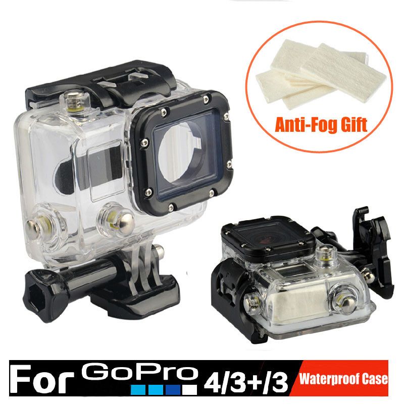 Yoins Waterproof Fog-Proof 45M Diving Sport Case for GoPro Hero 3/3+ / 4