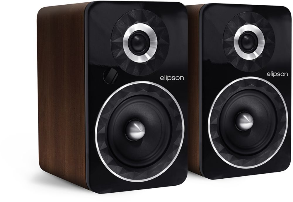 Elipson Prestige Facet 6B BT Wireless Speaker - Brown