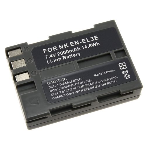 Insten® Replacement Battery for Nikon EN-EL3e (D70, D700, D70s, D80, D90)