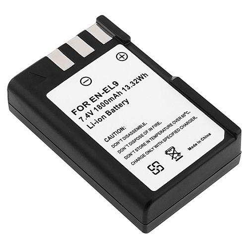 Insten® Replacement Battery for Nikon EN-EL9 (D40, D40X, D60, D5000)