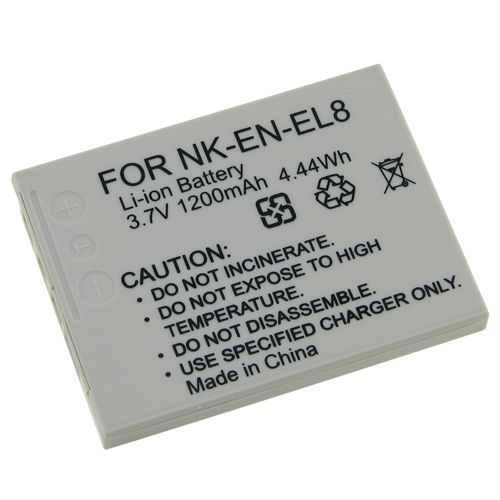 Insten® EN-EL8 Battery for Nikon Coolpix S Series