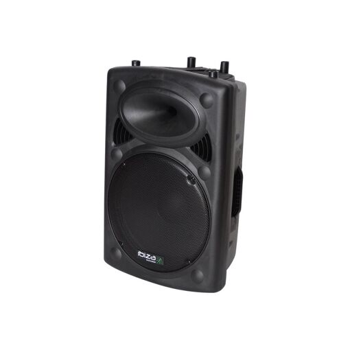 LOTRONIC Ibiza Sound SLK15A-BT Bluetooth Speaker - Black