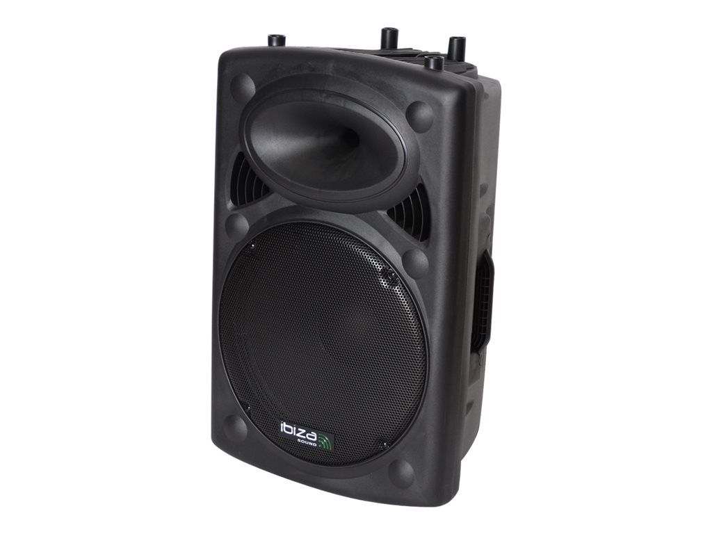 LOTRONIC Ibiza Sound SLK15A-BT Bluetooth Speaker - Black