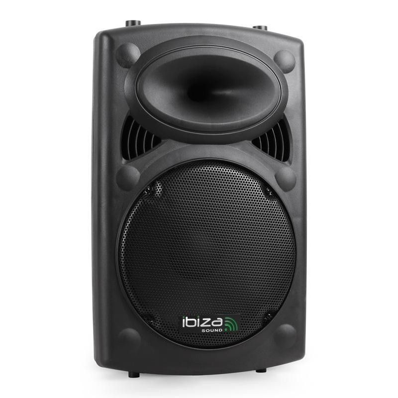 LOTRONIC Ibiza Sound SLK12A-BT Bluetooth Speaker - Black