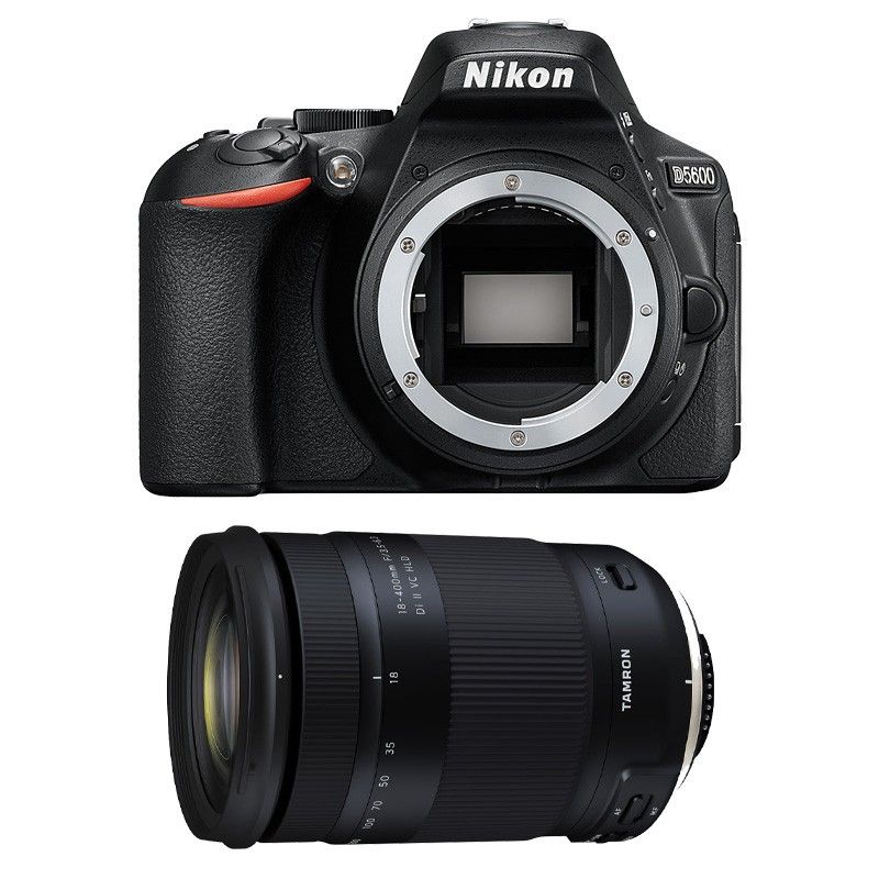 Nikon D5600 + Tamron AF 18-400 VC Camera Kit