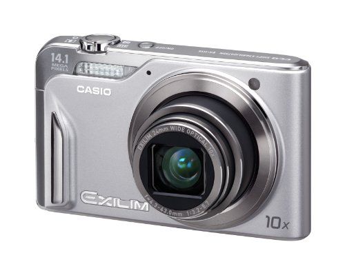 Appareil photo numérique Casio EXILIM Hi-Zoom EX-H15 Argent - 14,1 mégapixels, zoom optique 10x, 720p