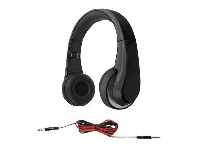 Innov8 Group Wireless Bluetooth Headphones - Circum-aural Micro Earphone - Black