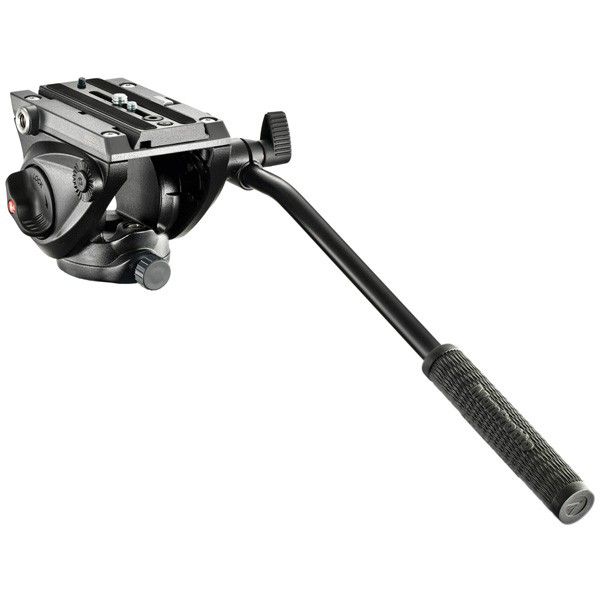 Manfrotto MVH500AH Fluid Video Head with Light Carbon Base Plate