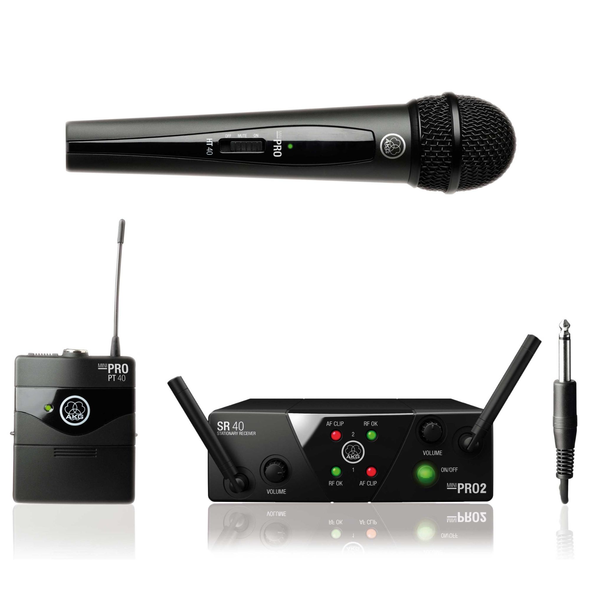 AKG WMS40 Mini2 Dual-Channel Microphone