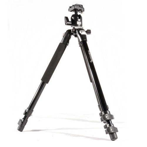 Mantona Pro Makro II Tripod with Ball Head, 151cm
