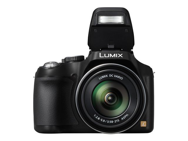 Panasonic Compact Digital Camera - 16.1MP - 60x Optical Zoom - Black