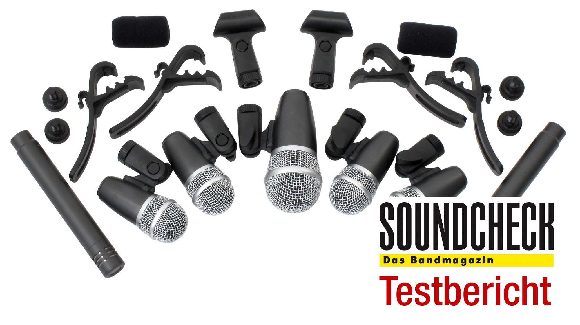 Pronomic DMS-7 Drum Set Microphone Kit for Drums