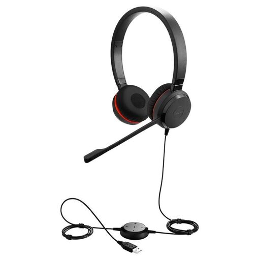 Auricular estéreo especial Jabra Evolve 20SE para Skype for Business