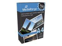 Mediarange High Gloss Photo Paper A4 - 160gsm, 100 Sheets