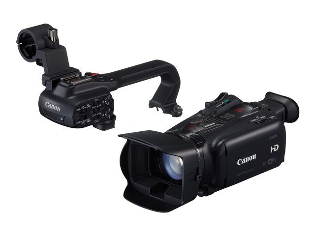 Canon XA20 1080p Camcorder - 3.09 MP, 20x Optical Zoom, Flash Card, Wi-Fi