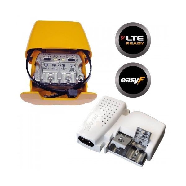 Televes Easy F' Mat Connectique Feed and Amplifier Kit